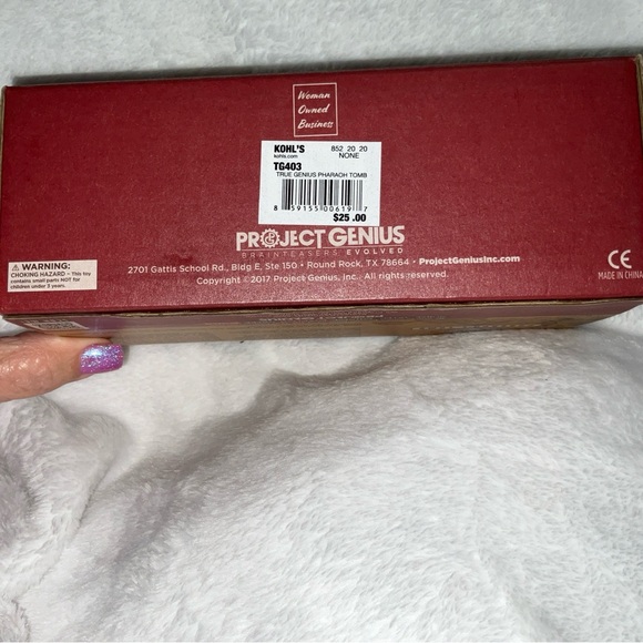 TRUE GENIUS PHAROAH'S TOMB WOOD BRAINTEASER PUZZLE BOX - U. BRAND NEW IN BOX! - Picture 6 of 16